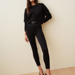 SPANXshape?  Ribbed Knit Legging | Classic Black