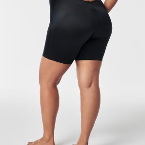SPANXshape?  Suit Your Fancy Low-Back Mid-Thigh Short | Very Black