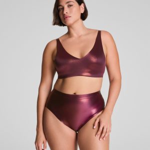 SPANXshape?  LuxeShine Bralette | Plum Berry Shimmer