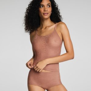 SPANXsupersmooth?  Day to Date Night Lace Cami | Cinnamon