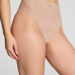 SPANXsupersmooth?  Day to Date Night Lace Hi-Leg Brief | Chai