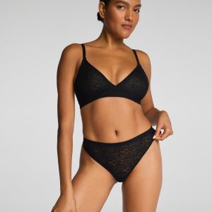 SPANXsupersmooth?  Day to Date Night Lace Bralette | Very Black