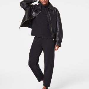 SPANX AirEssentials? Barrel Leg Pant | Very Black