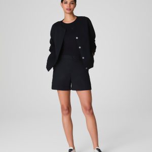 SPANXsupersmooth?  Stretch Twill Short. 5 | Classic Black