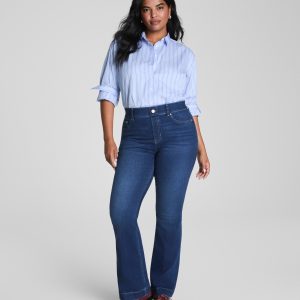 SPANXshape?  EveryWear Pull-On Flare Jeans | Poseidon