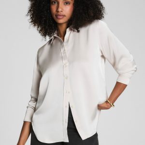 SPANX? Silky Smooth Button Down | Birch