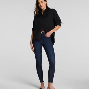 SPANXsculpt?  ReDefine Ankle Skinny Jeans | Dark Indigo
