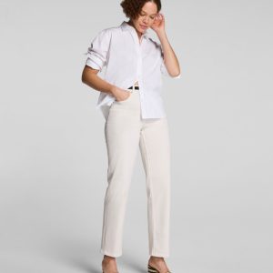 SPANXshape?  Authentic 360 90s Straight Leg Jeans | Alabaster