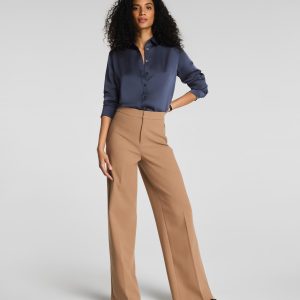 SPANXsupersmooth?  WellSuited 360 Wide Leg Pant | Camel Heather