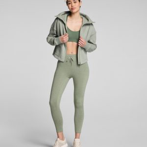 SPANX? SoftStretch 7/8 Leggings | Sage Leaf Heather