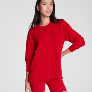 SPANX AirEssentials? Crewneck Tunic | SPANX? Red
