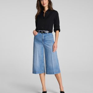 SPANXshape?  Authentic 360 Denim Culottes | Elysian