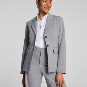 SPANX? WellSuited Tailored Blazer | Heather Grey