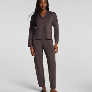 SPANX AirEssentials? Barrel Leg Pant | Dark Cacao