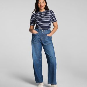 SPANXsupersmooth?  Authentic 360 Lightweight Utility Barrel Leg Jeans | Oceanic
