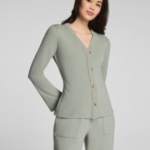 SPANX AirEssentials? French Rib Cardigan | Sage Brush