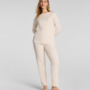 SPANX AirEssentials? Slim Straight Pant | Oatmeal Heather