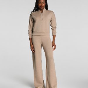 SPANX AirEssentials? Wide Leg Pant | Dune Heather