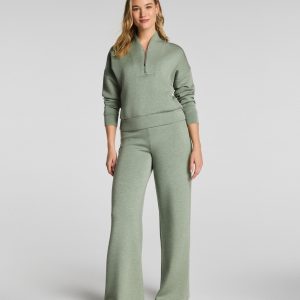 SPANX AirEssentials? Wide Leg Pant | Sage Brush Heather