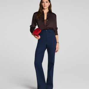 SPANXsupersmooth?  Stretch Twill Easy Flare Pant | Timeless Navy