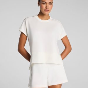 SPANX AirEssentials? Crewneck Tee | Powder