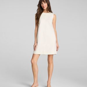 SPANX? EasyBreezy Cotton Linen Mini Dress | Ivory