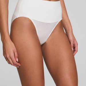 SPANXsupersmooth?  Undie-tectable? Supima? Cotton Hi-Leg Brief | Powder