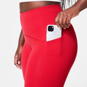 SPANXshape?  Booty Boost? Side Pocket Leggings | SPANX? Red