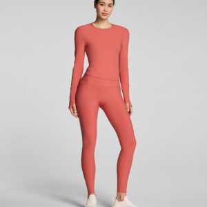 SPANXsmooth?  OnForm Full-Length Leggings | Clay