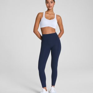 SPANXshape?  BodyLine Full-Length Leggings with Mid-Tummy Compression | Timeless Navy