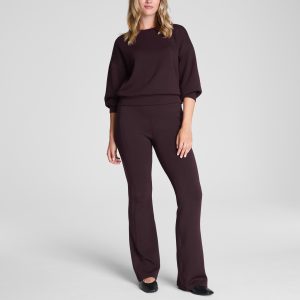 SPANX AirEssentials? Slim Flare Pant | Truffle Brown