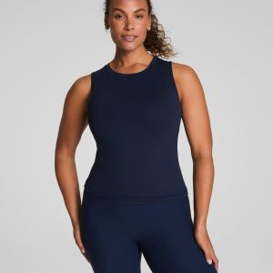 SPANX? BareNaked Tank | Timeless Navy