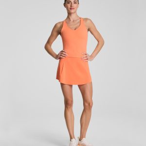 SPANXshape?  BoostUp Pleated Skort. 14 | Persimmon