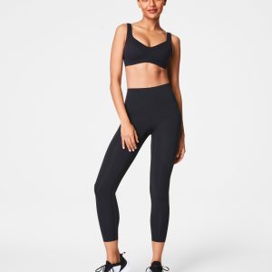 SPANXshape?  BodyLine 7/8 Leggings with Full-Tummy Compression | Very Black