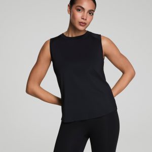 SPANX? BoostUp High Neck Tank | Very Black