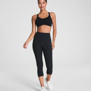 SPANXshape?  BodyLine Cropped Leggings with Mid-Tummy Compression. 19 | Very Black