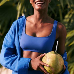 SPANXshape? Swim Scoop Neck Bikini Top | Current