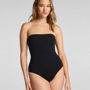 SPANXshape? Swim Bandeau One Piece | Very Black