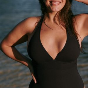 SPANXsculpt? Swim Halter One Piece | Very Black