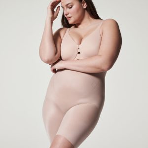 SPANXshape?  Invisible High-Waisted Mid-Thigh Short | Champagne Beige